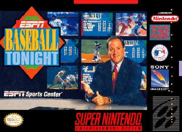 ESPN Baseball Tonight (USA) (Beta) box cover front